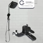 Jimac S Set Black 2 Pieces (Shower Blender + Ruler 2*1 Black)