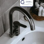 Lava basin mixer - black