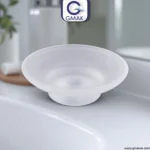 طبق طقم اكسسوارات حمام مفرد