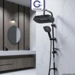 Shower Set 2×1 Black Premium