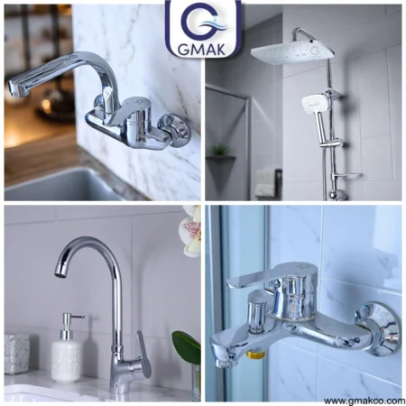 View 3 Gemac Mixers + Shower Ruler 2×1 BALANCE PLUS