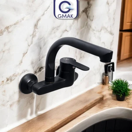 Gmak Black Wall Mixer