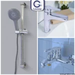 عرض خلاط حمام+خلاط دش + مسطرة دش موديل الفا